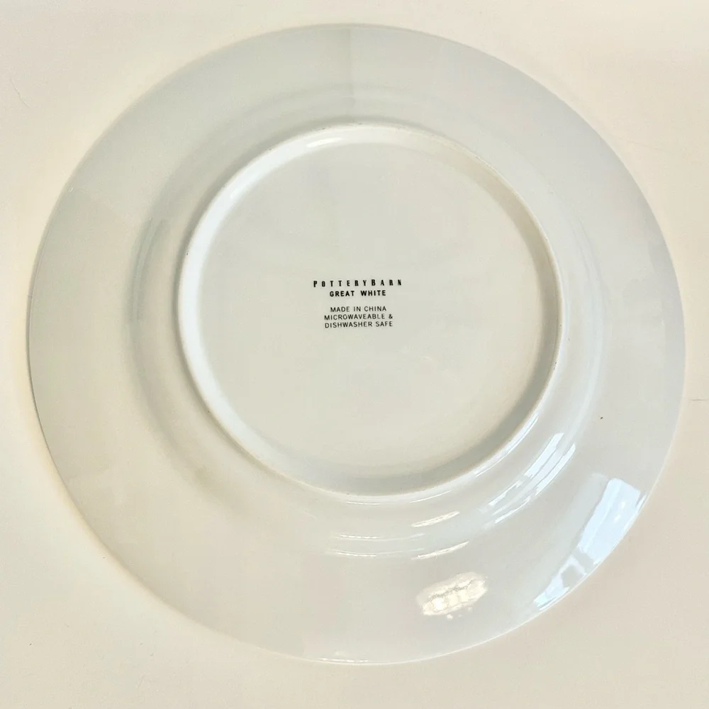 Pottery Barn Great White Retired 12.25